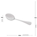 Ver imagem 4 de 12 Colheres Inox Servir Positano 26cm Lyor Restaurante Colher Arroz Sobremesas Assados