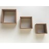 Trio De Nichos Mdf 15mm Cru Para Pintura - 7