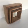Trio De Nichos Mdf 15mm Cru Para Pintura - 4