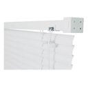 Ver imagem 3 de Persiana Horizontal de Pvc- 1,40x1,30m Cortina Off Blackout Branco