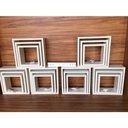 Ver imagem 2 de 6 Kits Trio De Nichos Branco Tx 15mm Quadrinhos