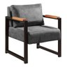Poltrona Decorativa para Sala Recepção Estilo Industrial Ipanema - 4