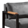 Poltrona Decorativa para Sala Recepção Estilo Industrial Ipanema - 5