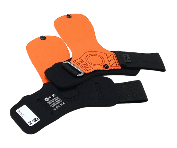 Luva Hand Grip Competition 2.0 Laranja WOD T2B Fit Cross Training Skyhill - GG - 2