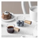 Ver imagem 5 de Molheira de Vidro com Cabo de Bambu 100ml - Lyor
