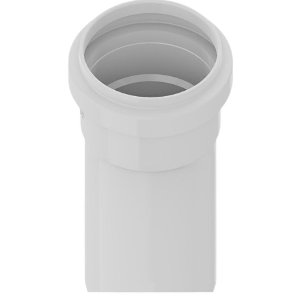 Joelho Cotovelo de 45° Graus Pvc Branca para Canos de Água de Esgoto de 1.1/2” Polegadas 40mm - 3
