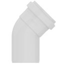 Ver imagem 2 de Joelho Cotovelo de 45° Graus Pvc Branca para Canos de Água de Esgoto de 1.1/2” Polegadas 40mm