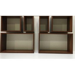 Nicho 6 Peças Imbuia Marrom Para Decoração Mdf 15mm - 10