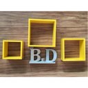 Ver imagem 7 de Nicho 3 Peças Amarelo Gema Mdf Laca 15mm Para Decoração