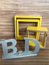 Ver mais imagens de Nicho 3 Peças Amarelo Gema Mdf Laca 15mm Para Decoração