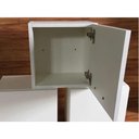 Ver imagem 3 de Armário Nicho Para Banheiro 30x30x20cm Mdf 15mm Branco