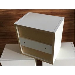 Nicho Armário Para Banheiro 1 Unidade 30x30x20 Com Fundo - 8
