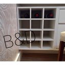 Ver imagem 4 de Adega Para Vinho Nicho Para 12 Garrafas Mdf 15mm 46x35x30cm