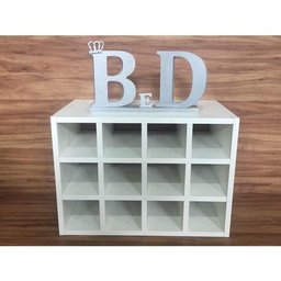 Adega Para Vinho Nicho Para 12 Garrafas Mdf 15mm 46x35x30cm - 3