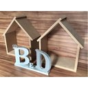 Ver imagem 6 de Nicho Em Formato De Casinha Mdf 15mm Cru Para Pintar