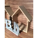 Ver imagem 5 de Nicho Em Formato De Casinha Mdf 15mm Cru Para Pintar