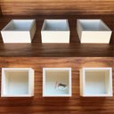 Ver imagem 3 de Kit Trio De Nichos 20x20x10cm Com Fundo Mdf Brancotx 15mm