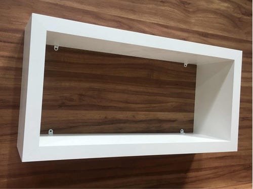 Nicho Engrossado 3cm Mdf Branco 60x30x15 - 9