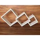 Ver imagem 4 de Trio De Nichos Integrados Mdf 15mm Brancotx Alta Qualidade