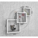 Ver imagem 1 de Trio De Nichos Integrados Mdf 15mm Brancotx Alta Qualidade