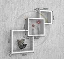 Ver imagem 7 de Trio De Nichos Integrados Mdf 15mm Brancotx Alta Qualidade