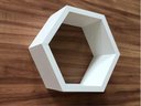Ver imagem 6 de Nicho Colmeia Hexagonal 20x20x10cm Branco Para Decoração Mdf