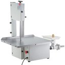 Ver imagem 1 de Serra Fita de Bancada com Moedor Malta Mesa Inox Branca Lâmina 181cm Motor 1/2 Cv Bivolt