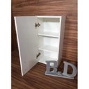 Ver imagem 1 de Nicho Com Porta E Divisórias Para Banheiro E Organização