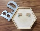 Ver imagem 5 de Nicho Hexagonal Favo Mdf Branco Com Fundo Colorido Unidade