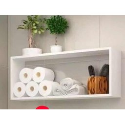 Nicho Para Banheiro 2 Peças Mdf 15mm 60x30x15cm - 4