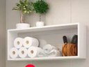 Ver imagem 4 de Nicho Para Banheiro 2 Peças Mdf 15mm 60x30x15cm