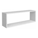Ver imagem 1 de Nicho Para Banheiro 2 Peças Mdf 15mm 60x30x15cm