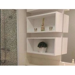 Kit Com 2 Nichos Para Banheiro 60x30x15cm Decoração Lavabo - 2