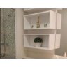 Kit Com 2 Nichos Para Banheiro 60x30x15cm Decoração Lavabo - 2