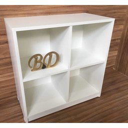 Nicho Organizador De Chão 4 Vãos Quarto Sala Decoração - 14