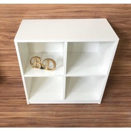 Nicho Organizador De Chão 4 Vãos Quarto Sala Decoração - 4