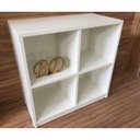 Ver imagem 3 de Nicho Organizador De Chão 4 Vãos Quarto Sala Decoração