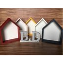 Ver imagem 6 de Nicho Em Formato De Casinha Com Fundo 1 Unidade Mdf Brancotx