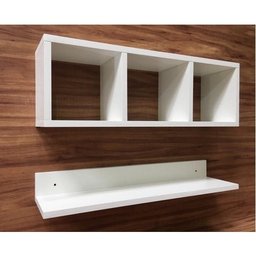 Nicho Para Quartos Com Prateleira 60x20x15cm Mdf 15mm - 2