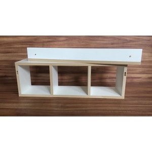Nicho Para Quartos Com Prateleira 60x20x15cm Mdf 15mm