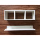 Ver imagem 3 de Nicho Com Prateleira Para Quarto De Bebê 60x20x15cm Mdf 15mm