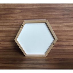 Nicho Colmeia Hexagonal Com Fundo 3 Unidades Quarto Infantil - 2