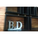 Ver imagem 1 de Nicho 6 Peças Mdf 15mm Pretotx Decoração Para Ambientes B&d