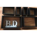 Ver imagem 2 de Nicho 6 Peças Mdf 15mm Pretotx Decoração Para Ambientes B&d