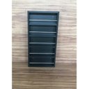 Ver imagem 1 de Nicho Expositor De Esmalte Organizador Com Barra Preto