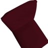 Kit 8 Cadeiras Estofadas Barcelona para Mesa Sala Jantar Moderno Decoração Suede Marsala - 5