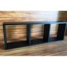 Kit Trio De Nichos Integrado 60x30x15cm Mdf 15mm Pretotx - 5