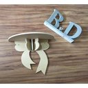 Ver imagem 3 de Prateleira De Laço Mdf 15mm Decoração Quarto De Bebê Cru
