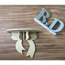 Ver imagem 4 de Prateleira De Laço Mdf 15mm Decoração Quarto De Bebê Cru