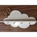 Ver imagem 3 de Prateleira De Nuvem Para Decoração Do Quarto Do Bebê Mdf